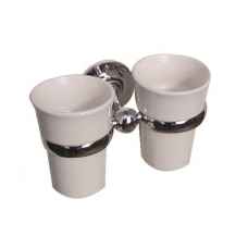 Lincoln double tumbler and holder